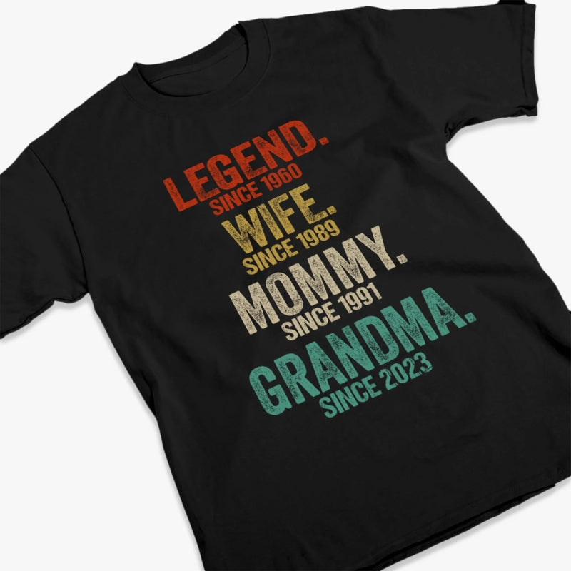 Custom Unisex T-shirt, Premium T-shirt, Hoodie - Personalized Birthday Gifts For Mom, Grandma - Honoring The Love That Never Leaves