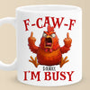 Custom Mug - Personalized Funny Gifts For Best Friends, Family, Coworker, Work Bestie - Welcome To My Rage Bird Era