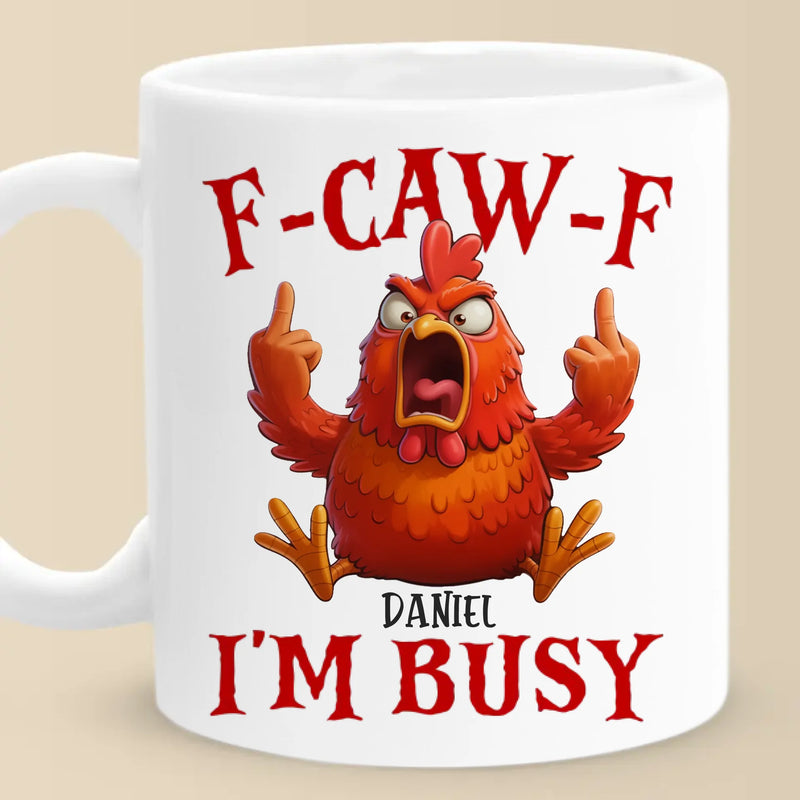 Custom Mug - Personalized Funny Gifts For Best Friends, Family, Coworker, Work Bestie - Welcome To My Rage Bird Era
