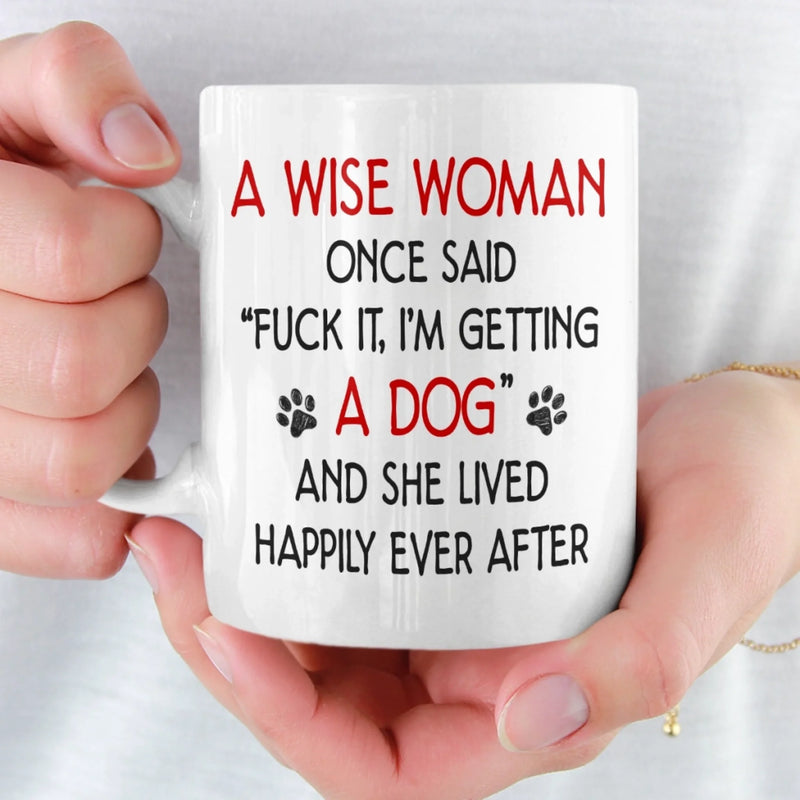 Custom Mug - Personalized Birthday Gifts For Dog Lovers, Dog Dad And Mom - My Heart Has Four Paws