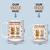 Custom Mug - Personalized Birthday Gifts For Cat Lovers, Cat Mom And Dad - Cats Make Everything Softer