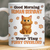 Custom Mug - Personalized Birthday Gifts For Cat Lovers, Cat Mom And Dad - Cats Make Everything Softer