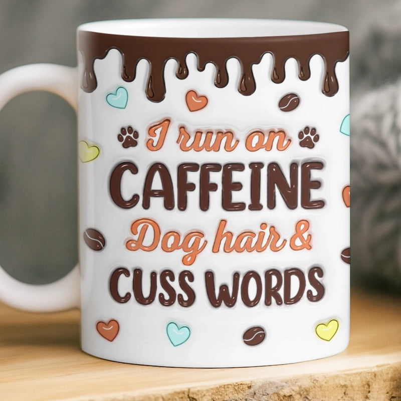 Custom Mug - Personalized Birthday Gifts For Dog Lovers, Dog Dad And Mom - Proud Dog Mom