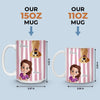 Custom Mug - Personalized Christmas Birthday Gifts For Dog Cat Lovers, Dog Dad And Mom, Cat Owners - Love And Fur Everywhere