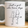 Custom Mug - Personalized Birthday Gifts For Dog Cat Lovers, Dog Dad And Mom, Cat Owners - My Pets My Happiness