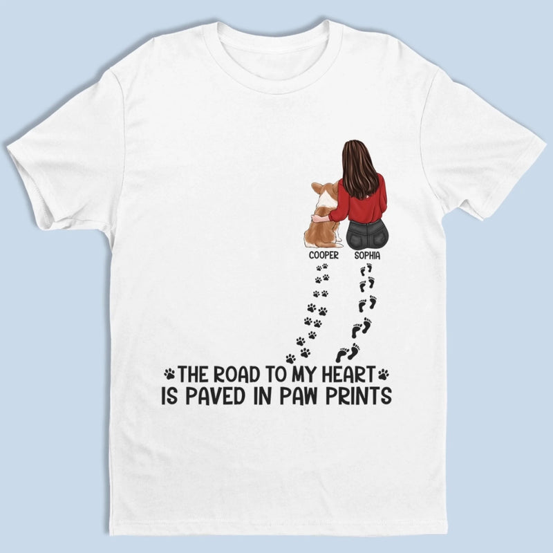 Custom Unisex T-shirt, Premium T-shirt, Hoodie - Personalized Birthday Gifts For Dog Lovers, Dog Dad And Mom - Home Is Where Pets Are