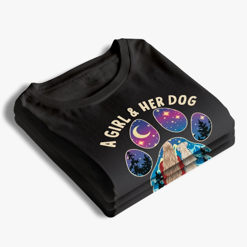 Custom Photo Unisex T-shirt, Premium T-shirt, Hoodie - Personalized Birthday Gifts For Dog Cat Lovers, Dog Dad And Mom, Cat Owners - Paws And Hearts United