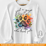 Custom Name Dog Lover Gifts for Women - Personalized Sweater