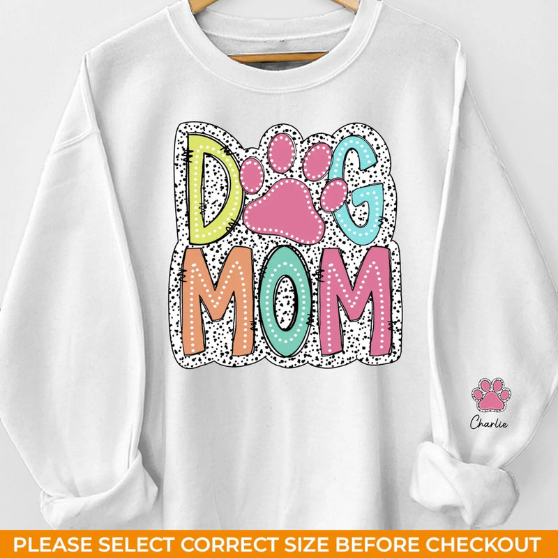 My Pet Fills My Heart With Joy - Dog & Cat Personalized Custom Unisex Sweatshirt With Design On Sleeve - Gift For Pet Owners, Pet Lovers