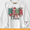 Christmas Is More Joyful When It’s Filled With Grandma’s Love - Family Personalized Custom Unisex Sweatshirt With Design On Sleeve - Christmas Gift For Mom, Grandma