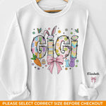 Custom Name Easter Gifts for Girls - Personalized Sweater