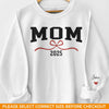 Moms Make The World Shimmer With Love - Family Personalized Custom Unisex Sweatshirt, Hoodie With Design On Sleeve - Gift For Mom, Grandma