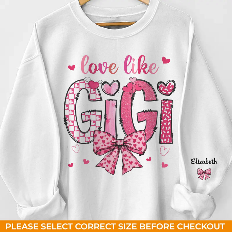 Custom Name Mama Gifts for Women - Personalized Sweater