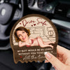 Custom Photo Car Visor Clip - Personalized Anniversary Wedding Gifts For Husband And Wife, Him And Her - Still Arguing Still Loving