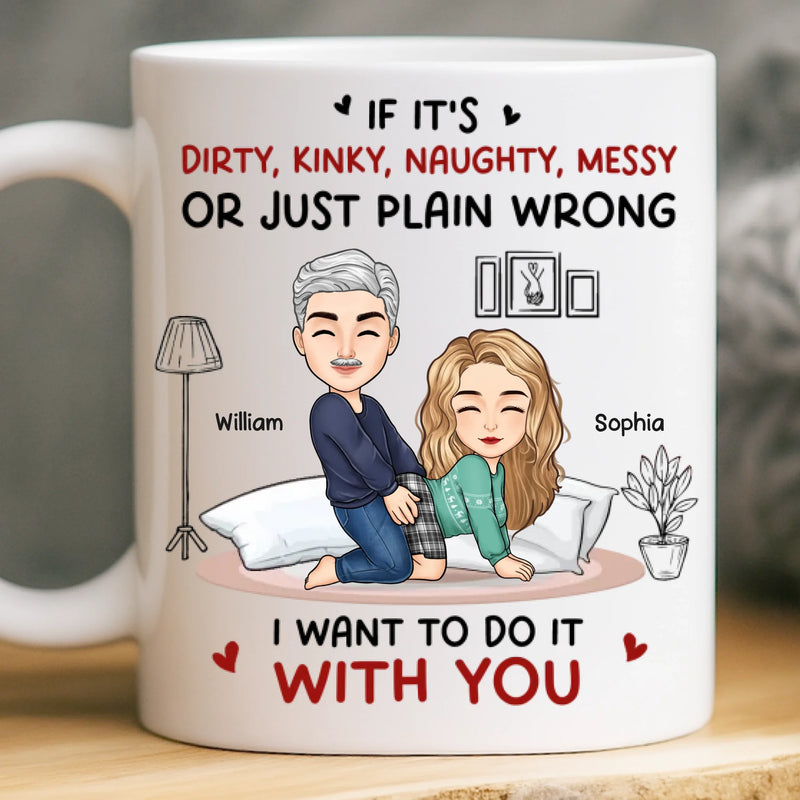 Custom Mug - Personalized Anniversary Wedding Gifts For Husband And Wife, Him And Her - Together Still Choosing You