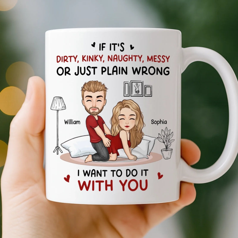 Custom Mug - Personalized Anniversary Wedding Gifts For Husband And Wife, Him And Her - Together Still Choosing You