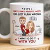 Custom Mug - Personalized Anniversary Wedding Gifts For Husband And Wife, Him And Her - Together Still Choosing You