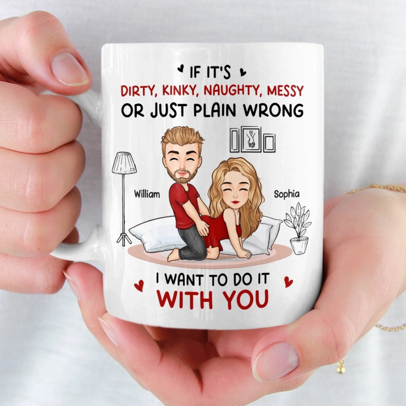 Custom Mug - Personalized Anniversary Wedding Gifts For Husband And Wife, Him And Her - Together Still Choosing You