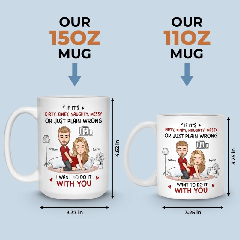 Custom Mug - Personalized Anniversary Wedding Gifts For Husband And Wife, Him And Her - Together Still Choosing You