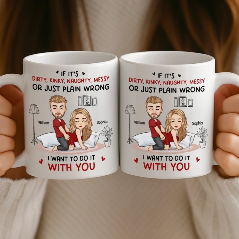 Custom Mug - Personalized Anniversary Wedding Gifts For Husband And Wife, Him And Her - Together Still Choosing You