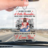 Custom Acrylic Car Ornament - Personalized Anniversary Wedding Gifts For Husband And Wife, Him And Her - Our Story Continues