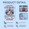 Custom Acrylic Car Ornament - Personalized Anniversary Wedding Gifts For Husband And Wife, Him And Her - Our Story Continues