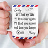 Custom Mug - Personalized Anniversary Wedding Gifts For Husband And Wife, Him And Her - You And I Forever
