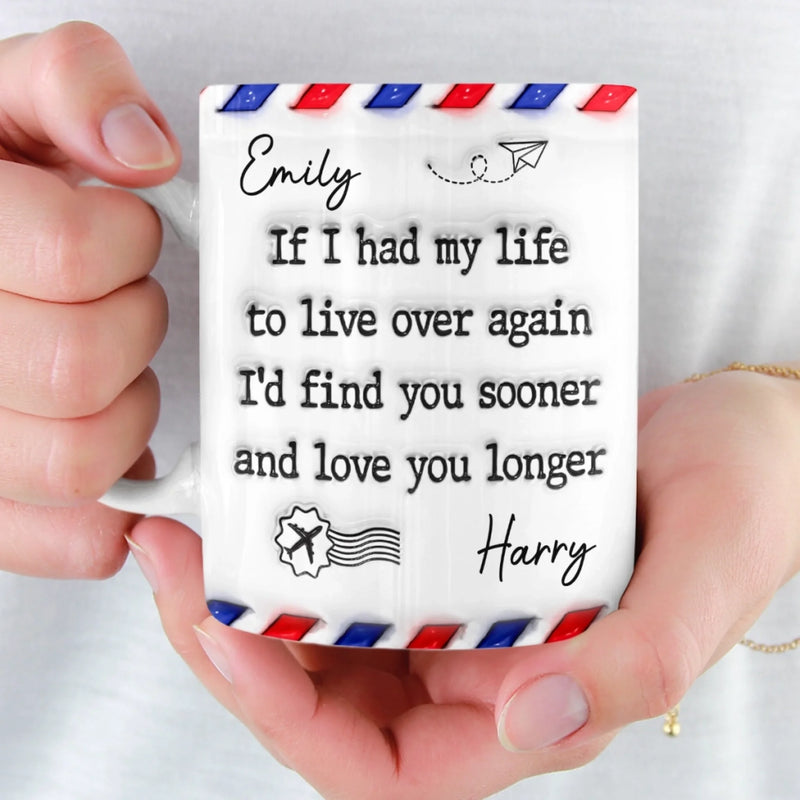 Custom Mug - Personalized Anniversary Wedding Gifts For Husband And Wife, Him And Her - You And I Forever