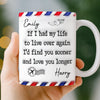 Custom Mug - Personalized Anniversary Wedding Gifts For Husband And Wife, Him And Her - You And I Forever