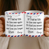 Custom Mug - Personalized Anniversary Wedding Gifts For Husband And Wife, Him And Her - You And I Forever