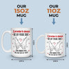 Custom Mug - Personalized Anniversary Wedding Gifts For Husband And Wife, Him And Her - Our Love Still Grows