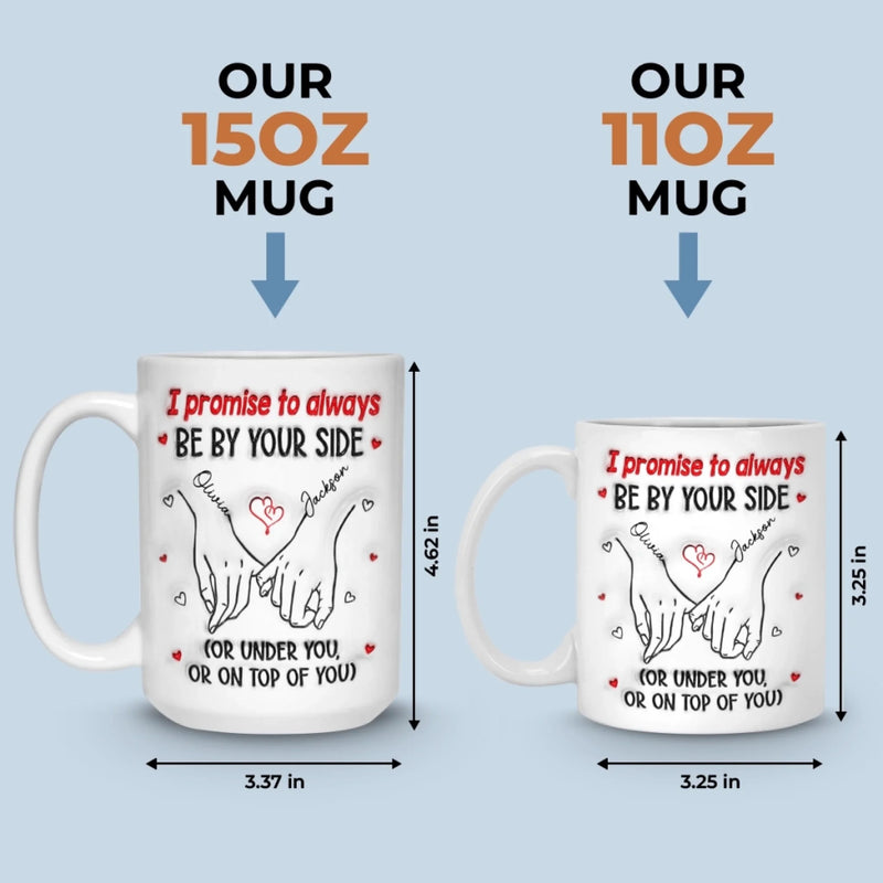 Custom Mug - Personalized Anniversary Wedding Gifts For Husband And Wife, Him And Her - Our Love Still Grows