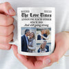 Custom Photo Mug - Personalized Anniversary Wedding Gifts For Husband And Wife, Him And Her - Together Feels Like Home