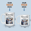 Custom Photo Mug - Personalized Anniversary Wedding Gifts For Husband And Wife, Him And Her - Together Feels Like Home