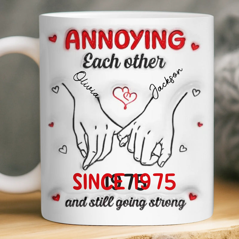 Custom Mug - Personalized Anniversary Wedding Gifts For Husband And Wife, Him And Her - Always Choosing Each Other