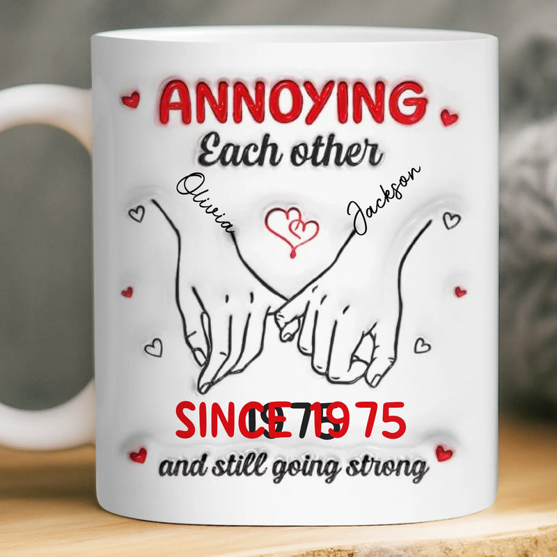 Custom Mug - Personalized Anniversary Wedding Gifts For Husband And Wife, Him And Her - Always Choosing Each Other