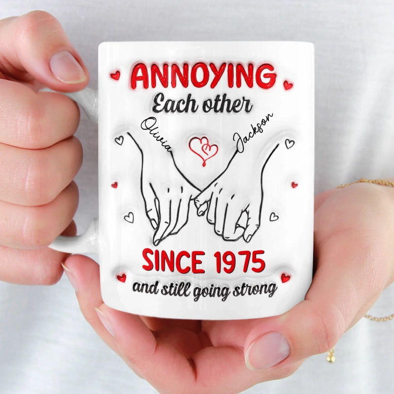 Custom Mug - Personalized Anniversary Wedding Gifts For Husband And Wife, Him And Her - Always Choosing Each Other