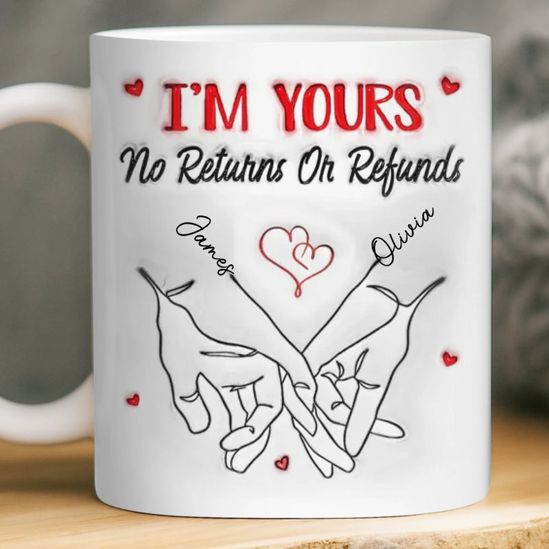 Custom Mug - Personalized Anniversary Wedding Gifts For Husband And Wife, Him And Her - Falling For You Daily