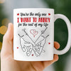 Custom Mug - Personalized Anniversary Wedding Gifts For Husband And Wife, Him And Her - Falling For You Daily