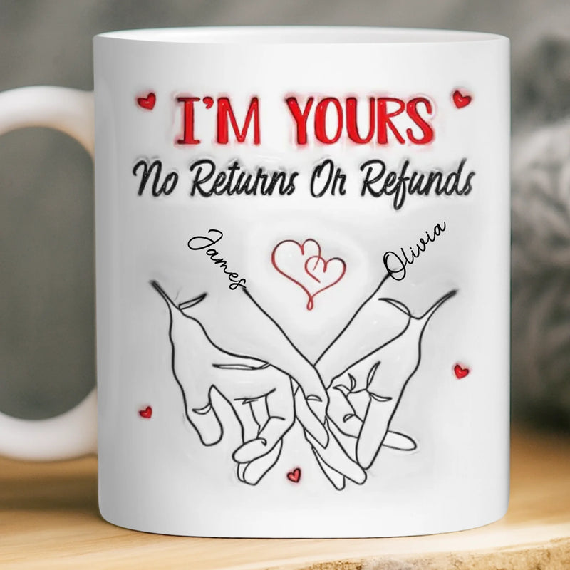 Custom Mug - Personalized Anniversary Wedding Gifts For Husband And Wife, Him And Her - Falling For You Daily