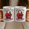 Custom Mug - Personalized Anniversary Wedding Gifts For Husband And Wife, Him And Her - Loving You Comes Easy