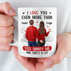 Custom Mug - Personalized Anniversary Wedding Gifts For Husband And Wife, Him And Her - Loving You Comes Easy