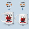 Custom Mug - Personalized Anniversary Wedding Gifts For Husband And Wife, Him And Her - Loving You Comes Easy