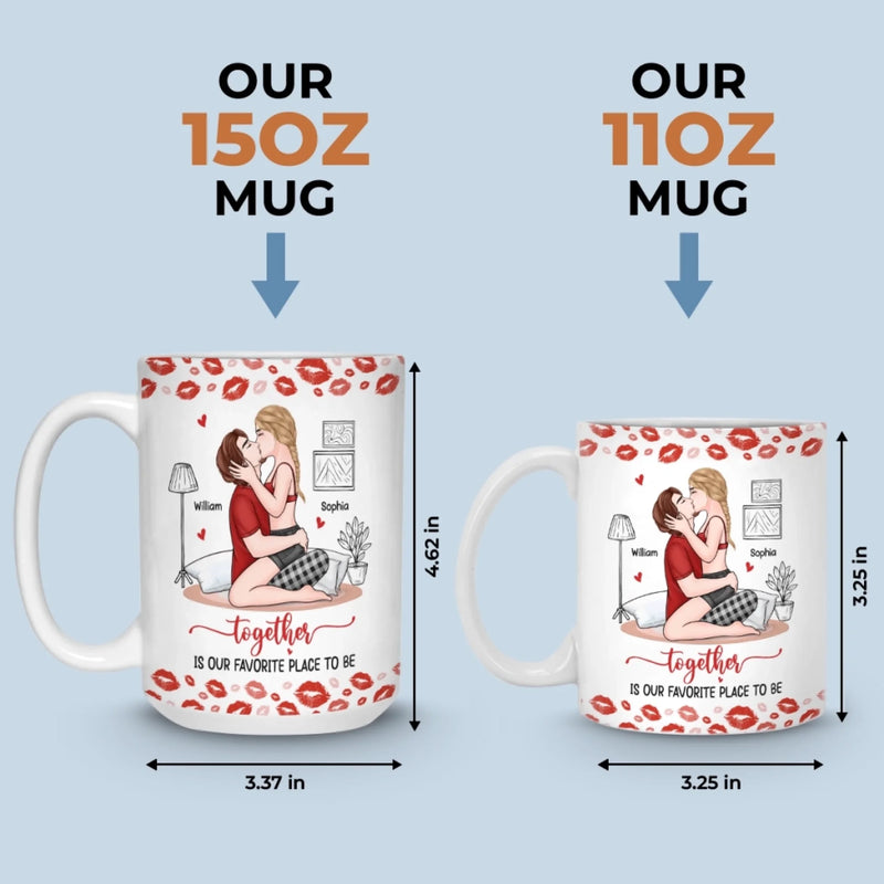 Custom Mug - Personalized Anniversary Wedding Gifts For Husband And Wife, Him And Her - Choosing You Every Day