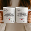 Custom Mug - Personalized Anniversary Wedding Gifts For Husband And Wife, Him And Her - You Make Life Soft