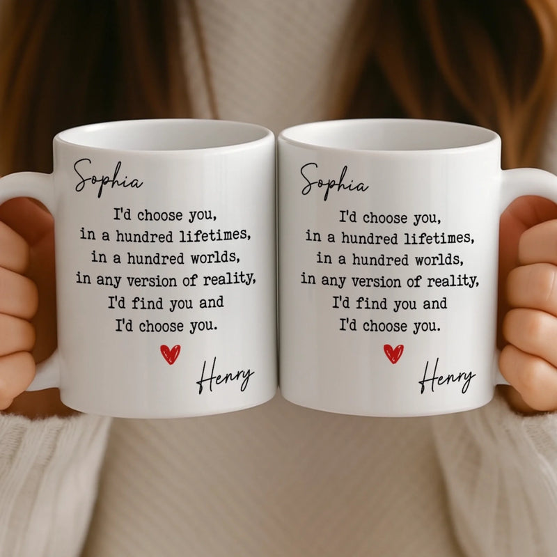 Custom Mug - Personalized Anniversary Wedding Gifts For Husband And Wife, Him And Her - You Make Life Soft