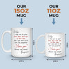 Custom Mug - Personalized Anniversary Wedding Gifts For Husband And Wife, Him And Her - Forever Us No Matter