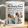 Custom Photo Mug - Personalized Birthday Gifts For Mom, Dad, Brother, Sister, Kids - You Are My Safe Home