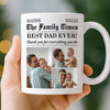 Custom Photo Mug - Personalized Birthday Gifts For Mom, Dad, Brother, Sister, Kids - You Are My Safe Home