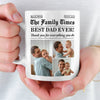 Custom Photo Mug - Personalized Birthday Gifts For Mom, Dad, Brother, Sister, Kids - You Are My Safe Home